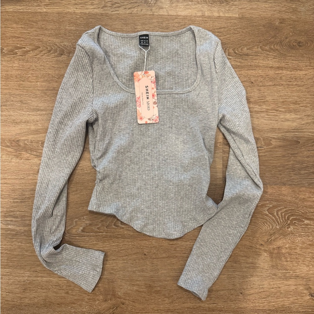 Gray SHEIN top